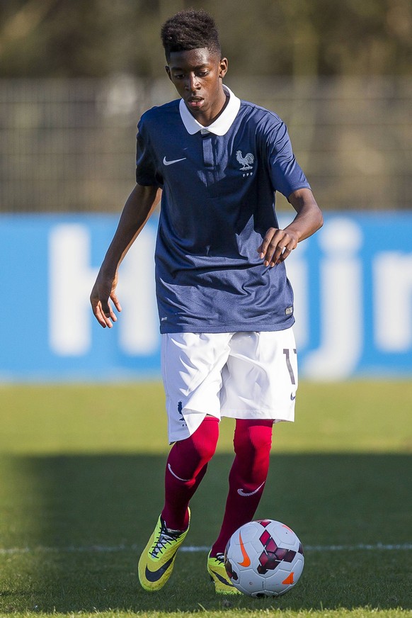 Dembélé in der U17.