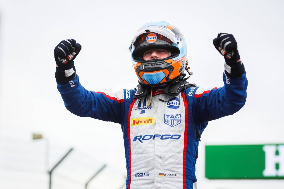 GOETHE Oliver ger, Trident, Dallara F3, portrait during the 6th round of the 2023 FIA Formula 3 Championship from July 7 to 9, 2023 on the Silverstone Circuit, in Silverstone, United Kingdom - AUTO -  ...