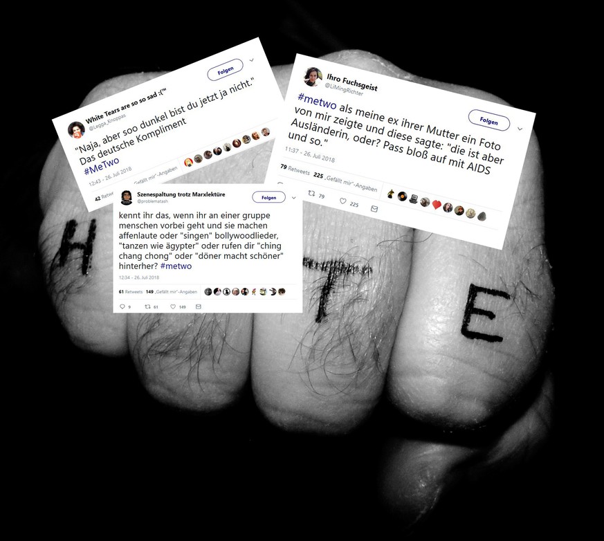"So dunkel bist du ja jetzt nicht"– Unter #MeTwo teilen Hunderte ihre Rassismuserfahrungen