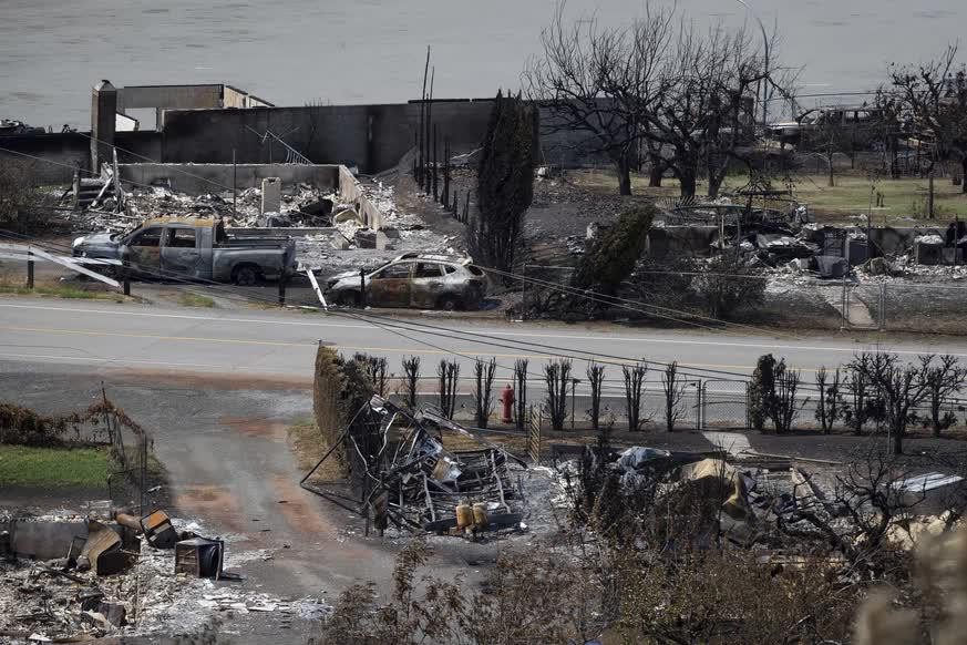 Die Gemeinde Lytton in British Columbia wurde von den Bränden weitgehend zerstört.