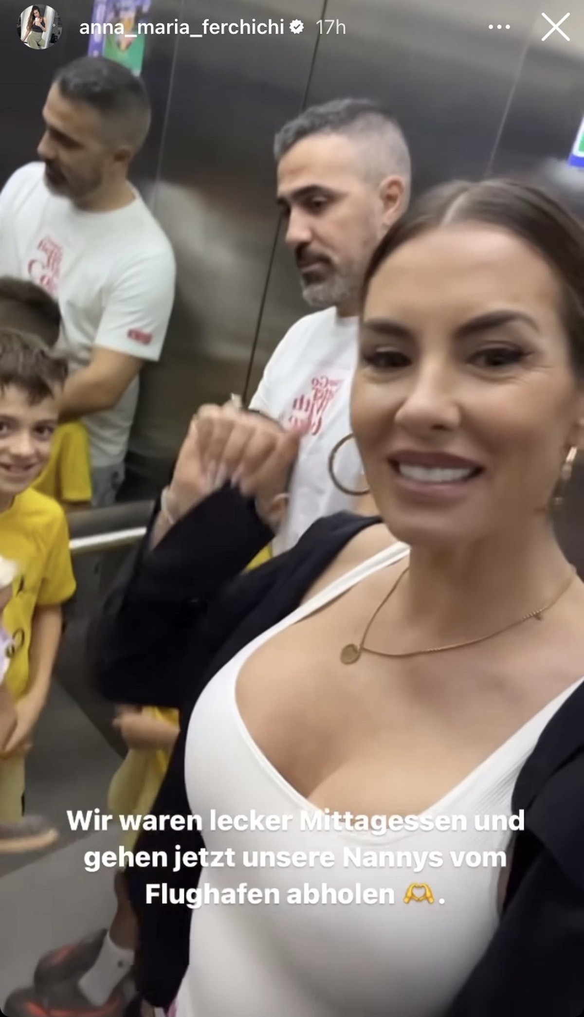 Familie Ferchichi freut sich, dass die anderen beiden Nannys wieder zurück sind.