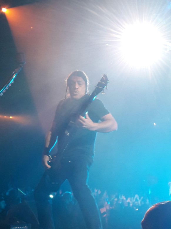 Auch Robert Trujillo war in Bestform.