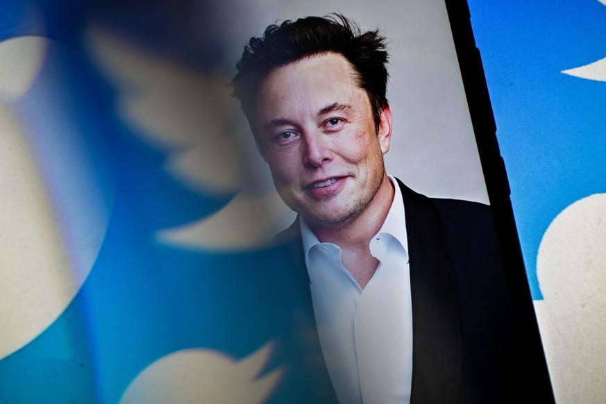 August 11, 2022, Cours la Ville, Auvergne Rhone Alpes, France: Elon MUSK sold nearly $7 billion worth of shares in Tesla in order to prepare for the legal battle with the social network Twitter, which ...