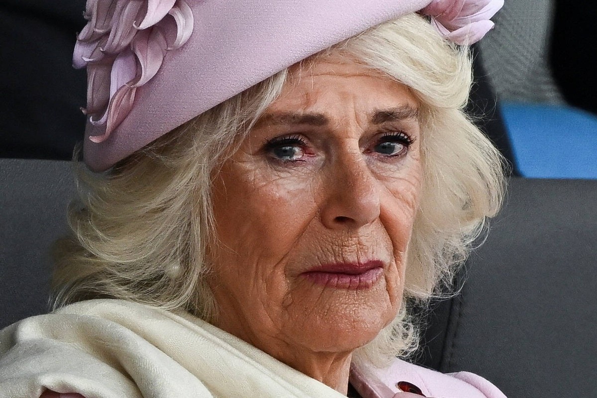 . 05/06/2024. Portsmouth, United Kingdom. Queen Camilla at an 80th anniversary of D-Day event in Portsmouth, United Kingdom. PUBLICATIONxINxGERxSUIxAUTxHUNxONLY xPoolx/xi-Imagesx IIM-25276-0046