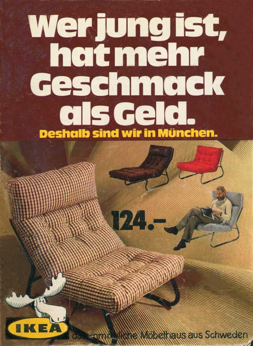 Der erste deutsche Ikea Katalog aus dem Jahr 1974