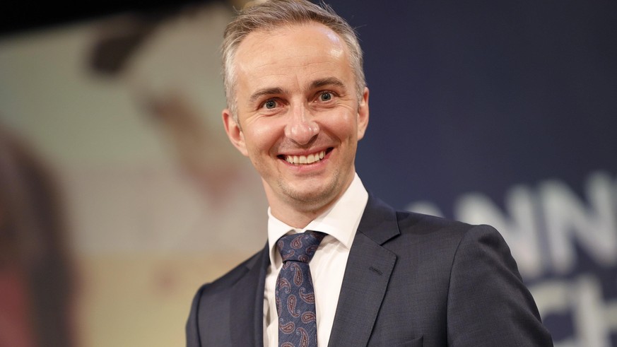 Jan Böhmermann bei der Verleihung des Hanns-Joachim-Friedrichs-Preises 2021 im WDR Funkhaus. Köln, 04.11.2021