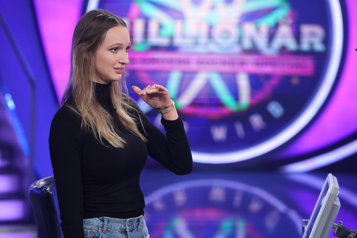 Joana Günther aus Bonn sorgte beim Zocker-Spezial von &quot;Wer wird Millionär?&quot; für sportliche Abwechslung.