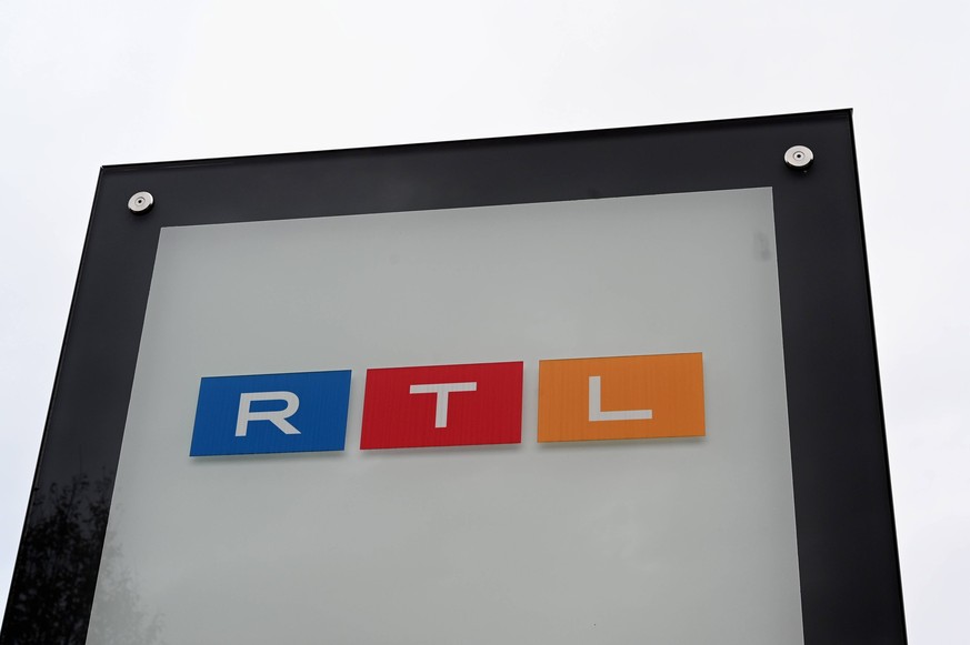 Schriftzug Logo von RTL Television, RTL Group und RTL Deutschland, ein internationales Medienunternehmen, Senderfamilie mit deutschsprachigen Privatsender der RTL Group mit Sitz in K