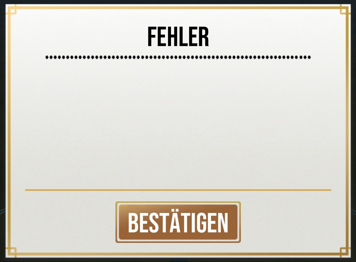 Okay, danke, ich leite es an die IT-Abteilung weiter.