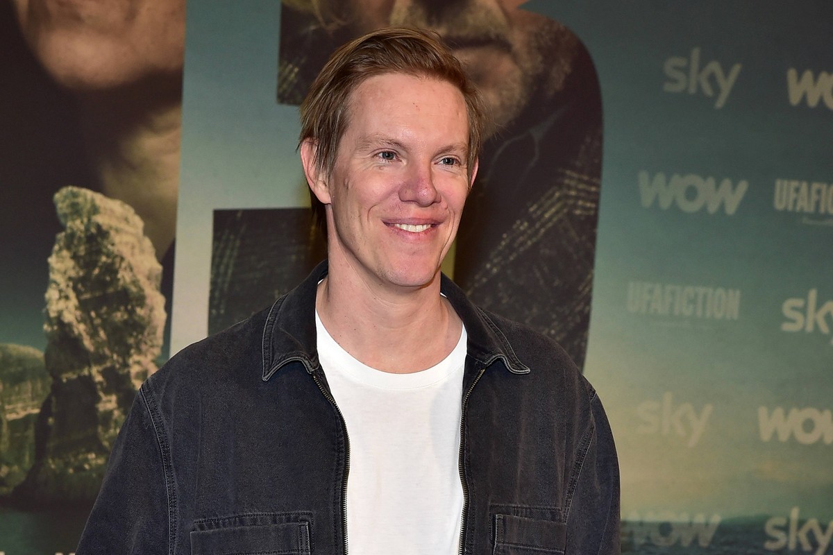 Helgoland 513, High-End-Dramaserie Simon Gosejohann Ankuft zur dystopische High-End-Dramaserie, Helgoland 513, das Sky Original der UFA Fiction Produktion die Weltpremiere in der Kulturbrauerei in Ber ...