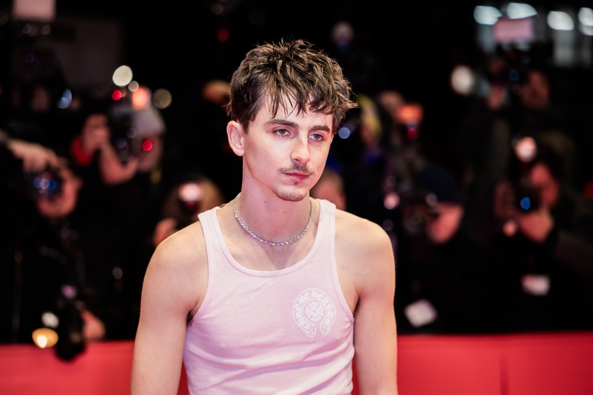 ARCHIV - 14.02.2025, Berlin: Timothee Chalamet, Schauspieler, kommt bei der Berlinale zur Premiere seines Films «A Complete Unknown». Der Film läuft im Rahmen der «Berlinale Special Gala». Die 75. Int ...