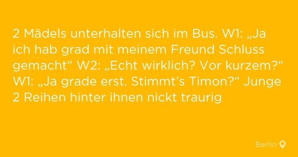 Armer Timon.