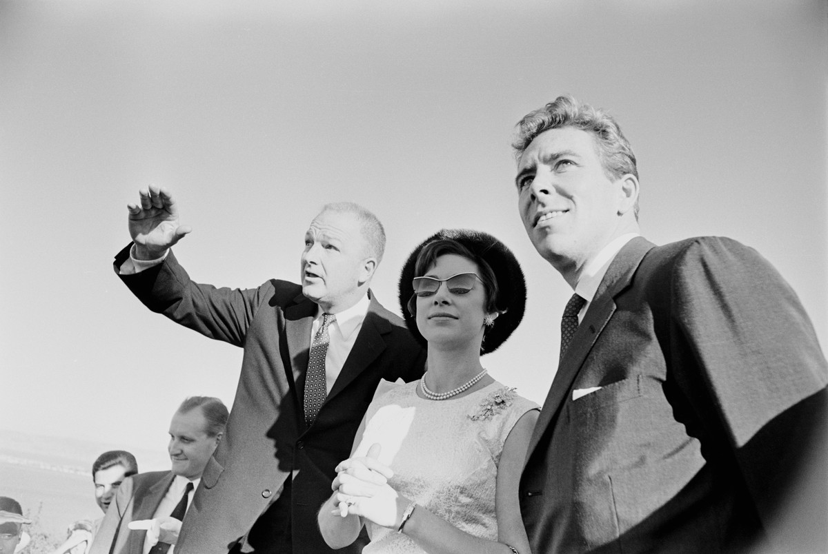 Prinzessin Margaret und Lord Snowdon: Die beiden besuchten hier 1965 die USA.