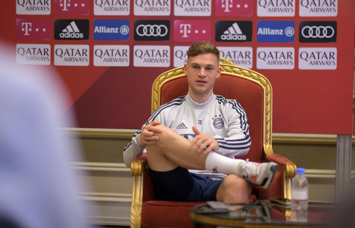 King Kimmich: Einen Thron hat er schon.