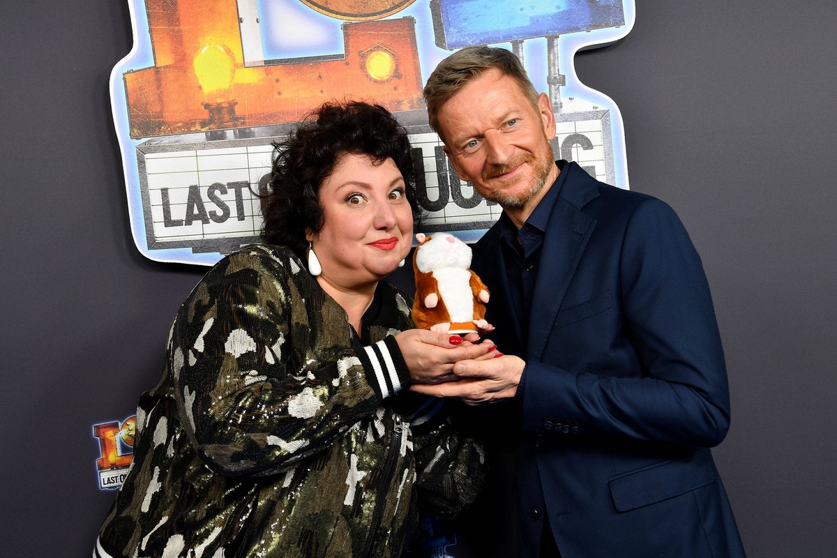 Meltem Kaptan und Michael Kessler bei der Serien Premiere der 5. Staffel von LOL: Last One Laughing Amazon Prime am 21.03.2024 in Muenchen Michael Bully Herbigs LOL Serienpremiere in Muenchen *** Melt ...