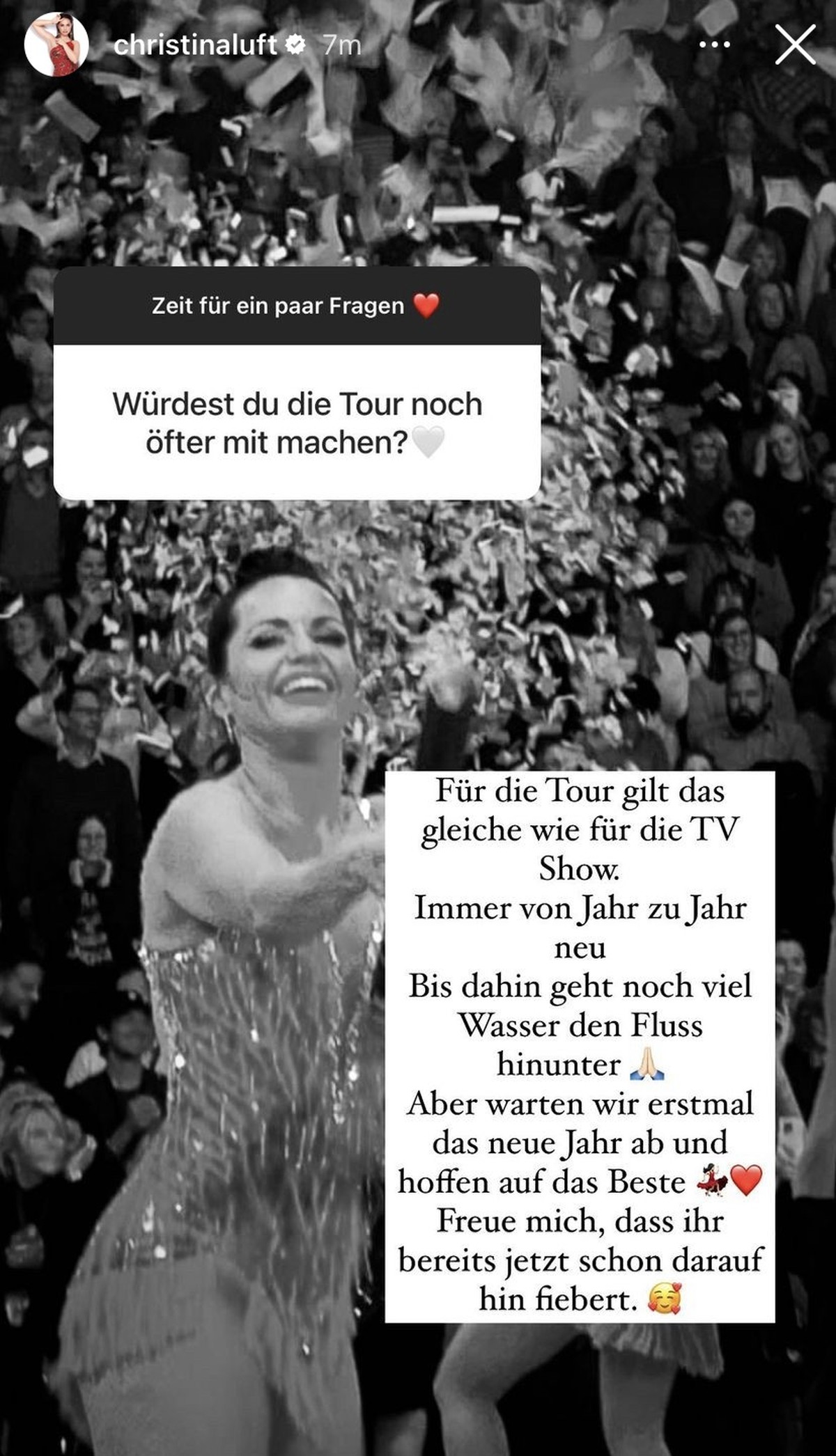 Christina Luft weiß noch nicht, ob sie 2023 bei "Let's Dance" wieder dabei ist.