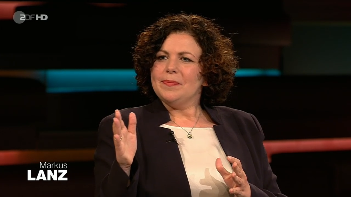 Amira Mohamed Ali, Co-Vorsitzende der Linksfraktion.