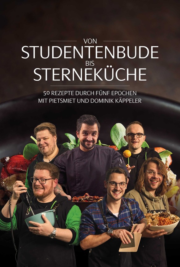"Von Studentenbude bis Sterneküche" kann exklusiv online hier erworben werden und kostet 39,99 Euro.