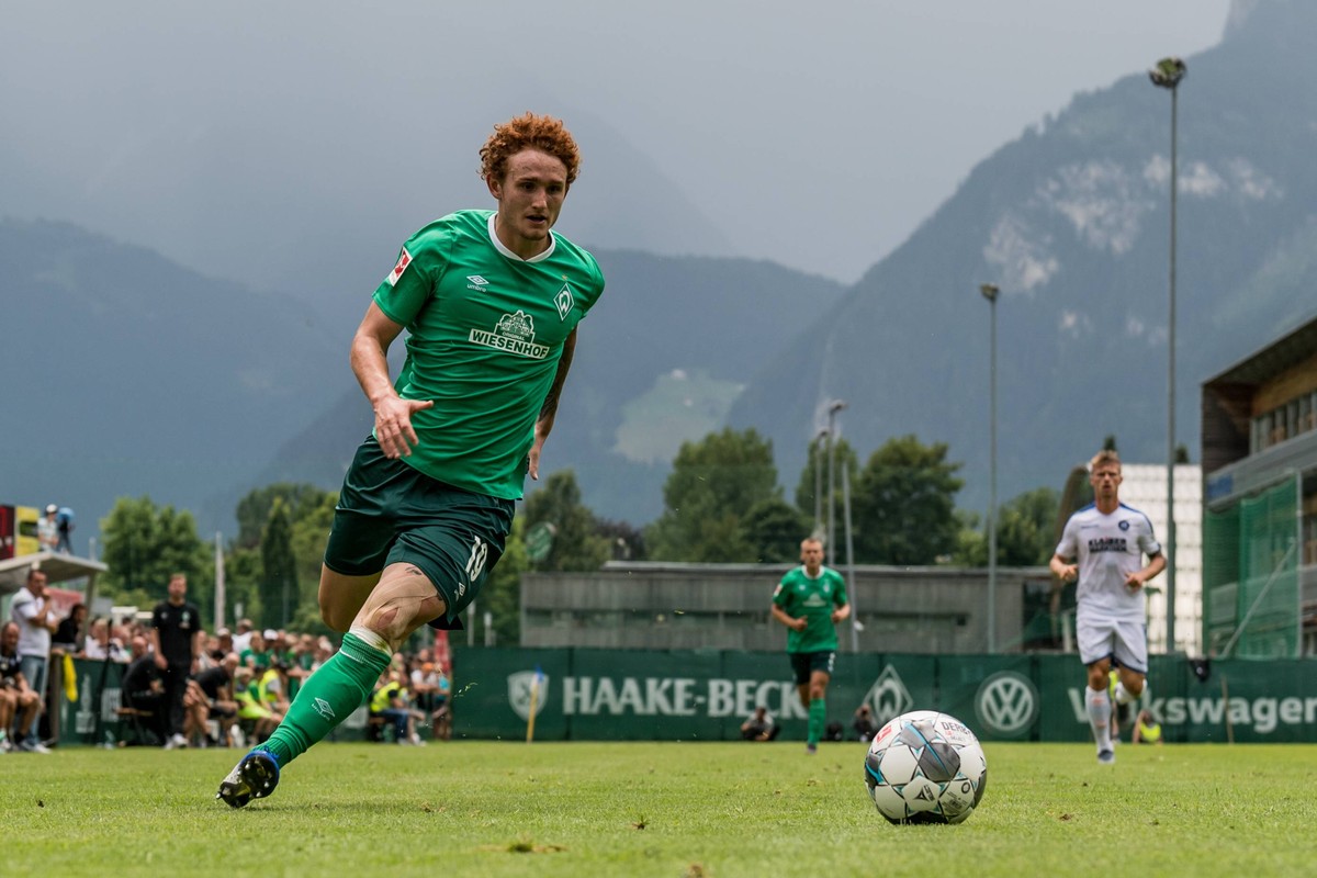 AUT, TL Werder Bremen Zell am Ziller / Zillertal Tag 03 - FSP Blitzturnier / 07.07.2019, Parkstadion, Zell am Ziller, AUT, TL Werder Bremen Zell am Ziller / Zillertal Tag 03 - FSP Blitzturnier im Bild ...