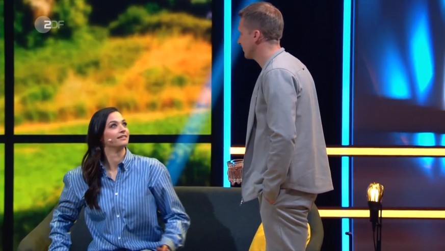 Amira und Oliver Pocher: In der ZDF-Show sorgten die beiden für Zündstoff.