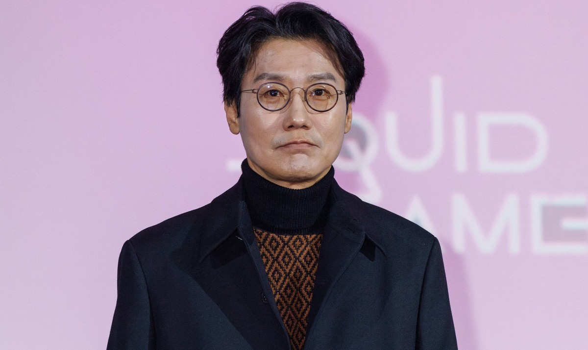Netflix series Squid Game: Season 2 press conference SEOUL, SOUTH KOREA, DEC 09: South Korean director Hwang Dong-hyuk during Netflix series Squid Game: Season 2 press conference at the DDP in Seoul,  ...