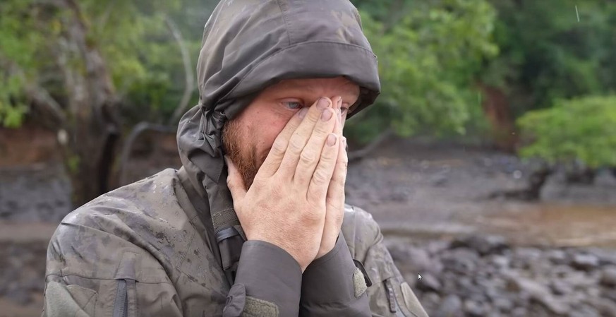 Fritz Meinecke gerät bei "7 vs. Wild" an seine Grenzen.