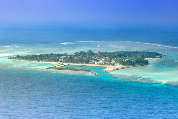 Maldives islands vacation paradise Mathiveri Island sea Ari Atoll aerial photo, Maldives islands vacation paradise Mathiveri Island sea Ari Atoll aerial photo tourism, Maldives islands vacation paradi ...