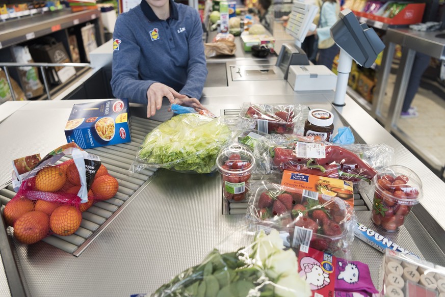 Haben die typischen Supermarktkassen bald ausgedient?