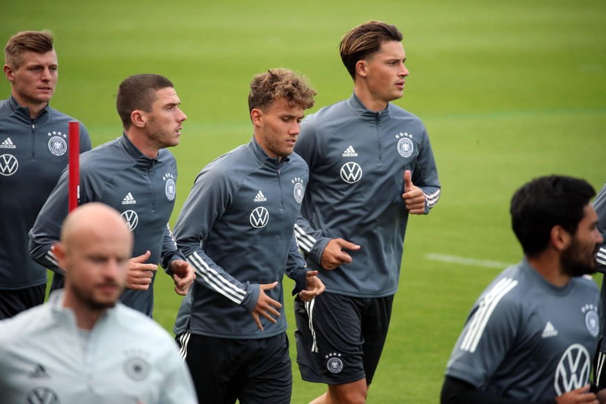 Die Nationalmannschaft im Training vor den Nations-League-Spielen gegen Spanien und die Schweiz.