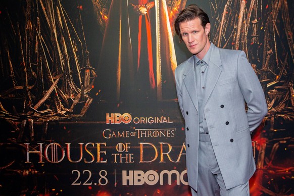 2022-08-11 20:55:30 AMSTERDAM - Matt Smith of the cast of the new HBO Max series House of the Dragon during its European premiere. ANP WESLEY DE WIT netherlands out - belgium out *** 2022 08 11 20 55  ...