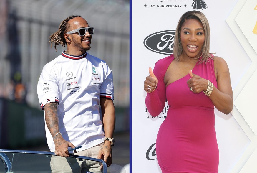 Lewis Hamilton war sieben Mal Formel-1-Weltmeister. Tennisspielerin Serena Williams gewann 23 Grand-Slam-Titel. Jetzt wollen beide auch im Fußball mitmischen.