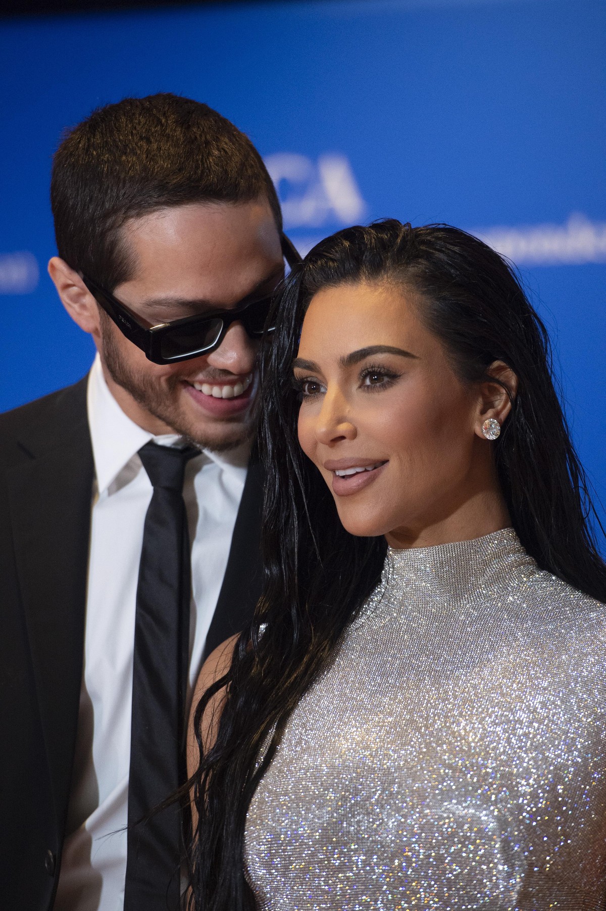 Socialiate Kim Kardashian and Singer Pete Davidson arrive at the 2022 White House Correspondents&#039; Association Dinner at the Washington Hilton in Washington, DC on Saturday, April 30, 2022. The di ...
