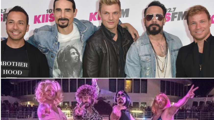 Die Backstreet Boys Haben Sich Als Spice Girls Verkleidet Die Spice Boys Watson