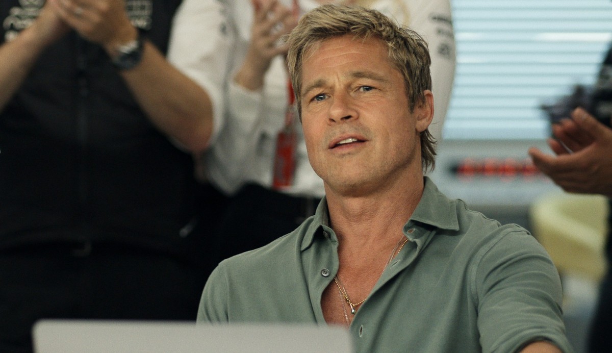 HANDOUT - 19.06.2025, ---: Brad Pitt als Sonny Hayes in einer Szene des Films &quot;F1 - Der Film&quot; (undatierte Filmszene). Der Film kommt am 26.06.2025 in die deutschen Kinos. (zu dpa-Kinostarts) ...