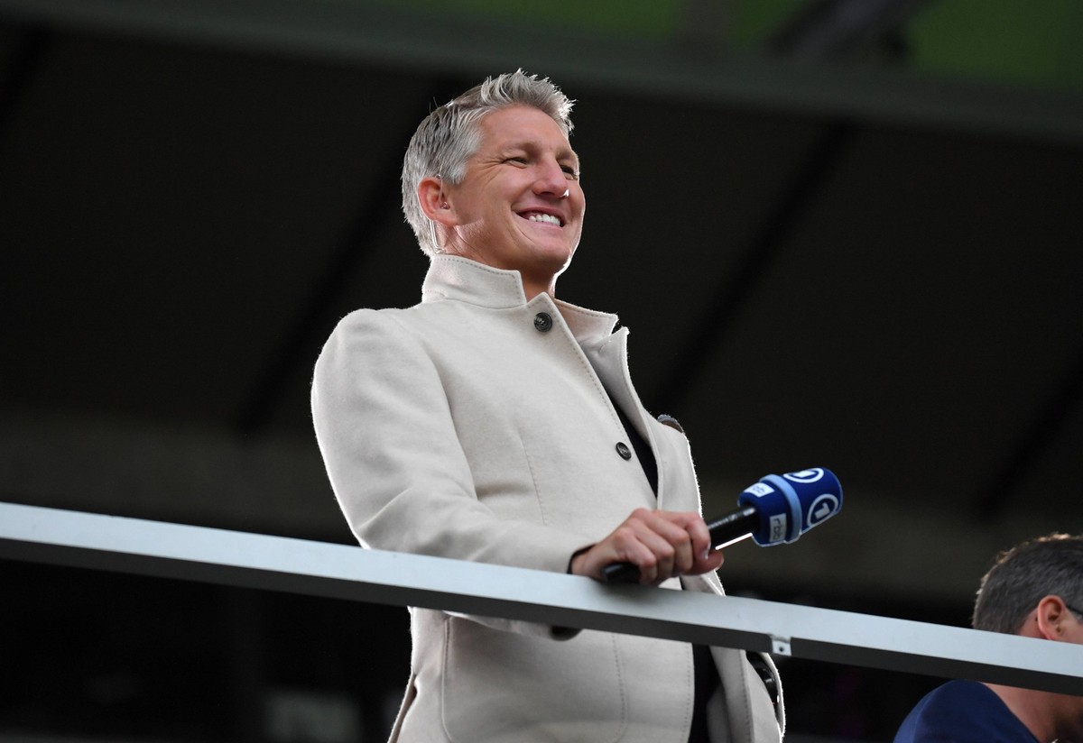 ARD Sportschau Experte Bastian Schweinsteiger 13.05.2021, Fussball GER, Saison 2020 2021, DFB Pokal, Finale in Berlin, RB Leipzig - Borussia Dortmund 1:4, , Foto: Maik H