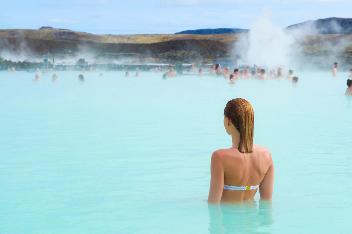 Völlig überteuert: Die Blue Lagoon außerhalb Reykjaviks.