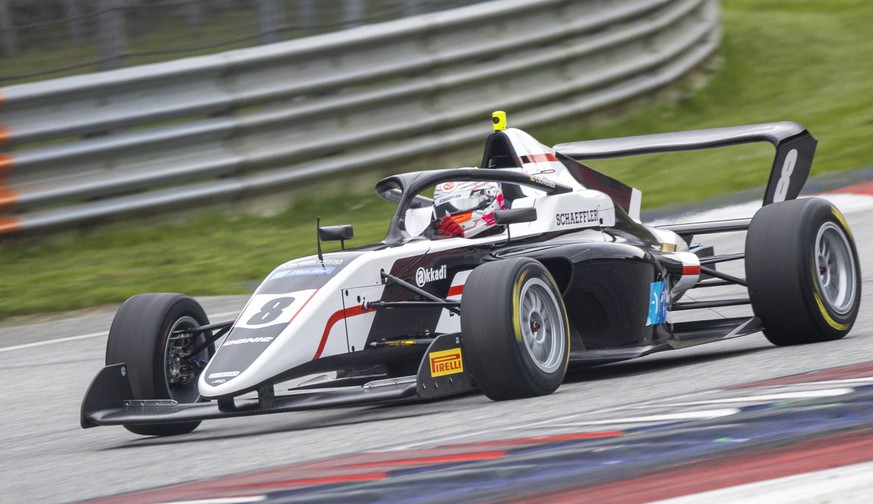 MOTORSPORTS - F1 Academy, GP of Austria SPIELBERG,AUSTRIA,28.APR.23 - MOTORSPORTS - F1 Academy, Grand Prix of Austria, Red Bull Ring. Image shows Carrie Schreiner GER/ ART Grand Prix. PUBLICATIONxNOTx ...