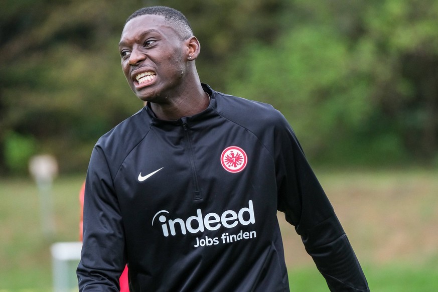 Randal Kolo Muani Eintracht Frankfurt, 9, GER, Fussball Training, Eintracht Frankfurt, 03.08.2023, Deutsche Bank Park, Saison 2022/2023, GER, Training Eintracht Frankfurt am 3. August 2023. *** Randal ...