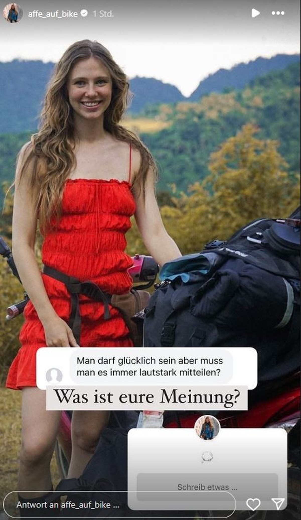Die Influencerin spricht offen über ihre Ängste.