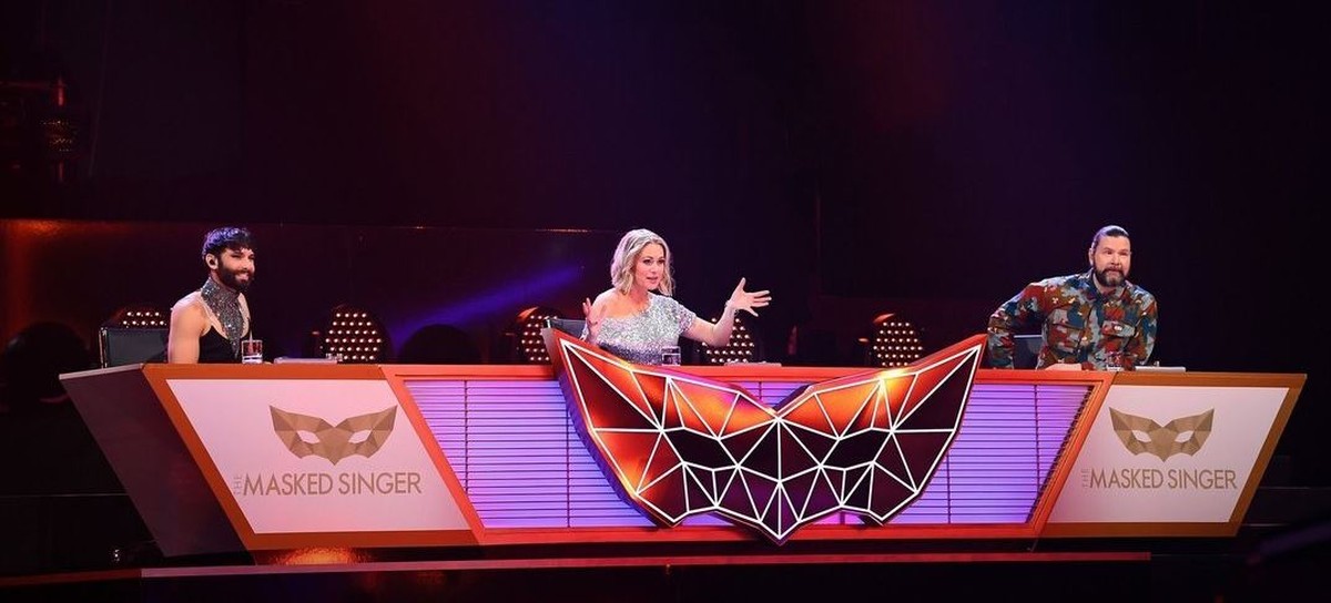 Das "Masked Singer"-Rateteam erhielt im Halbfinale Unterstützung von Conchita Wurst.