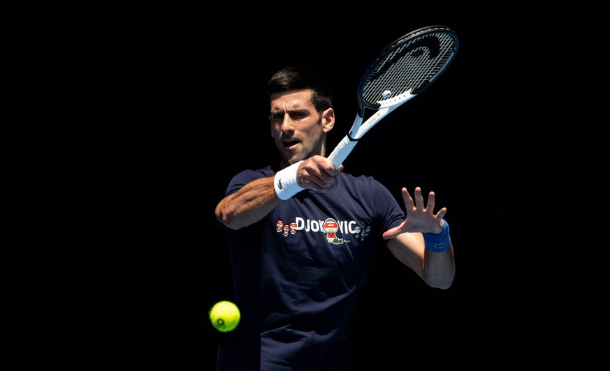 Novak Djokovic wird beim Turnier in Dubai auf den Tenniscourt zurückkehren. 