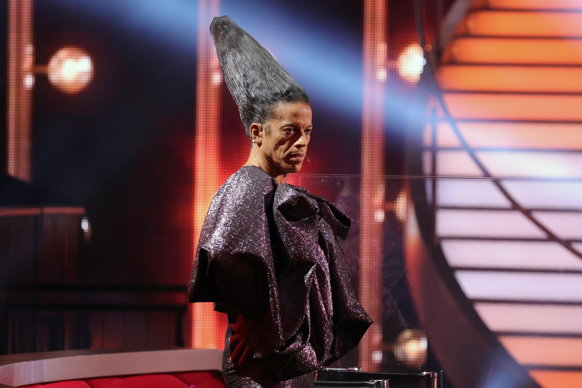 COLOGNE, GERMANY - MARCH 05: Juror Jorge Gonzalez is seen on stage during the 1st show of the 14th season of the television competition "Let's Dance" on March 05, 2021 in Cologne, Germa ...