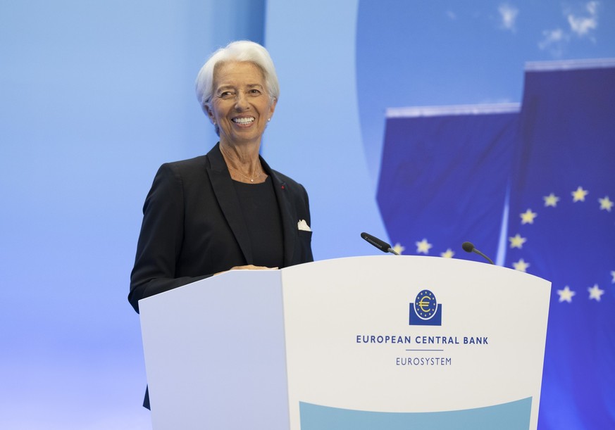 21.07.2022, Hessen, Frankfurt/Main: Christine Lagarde, Pr