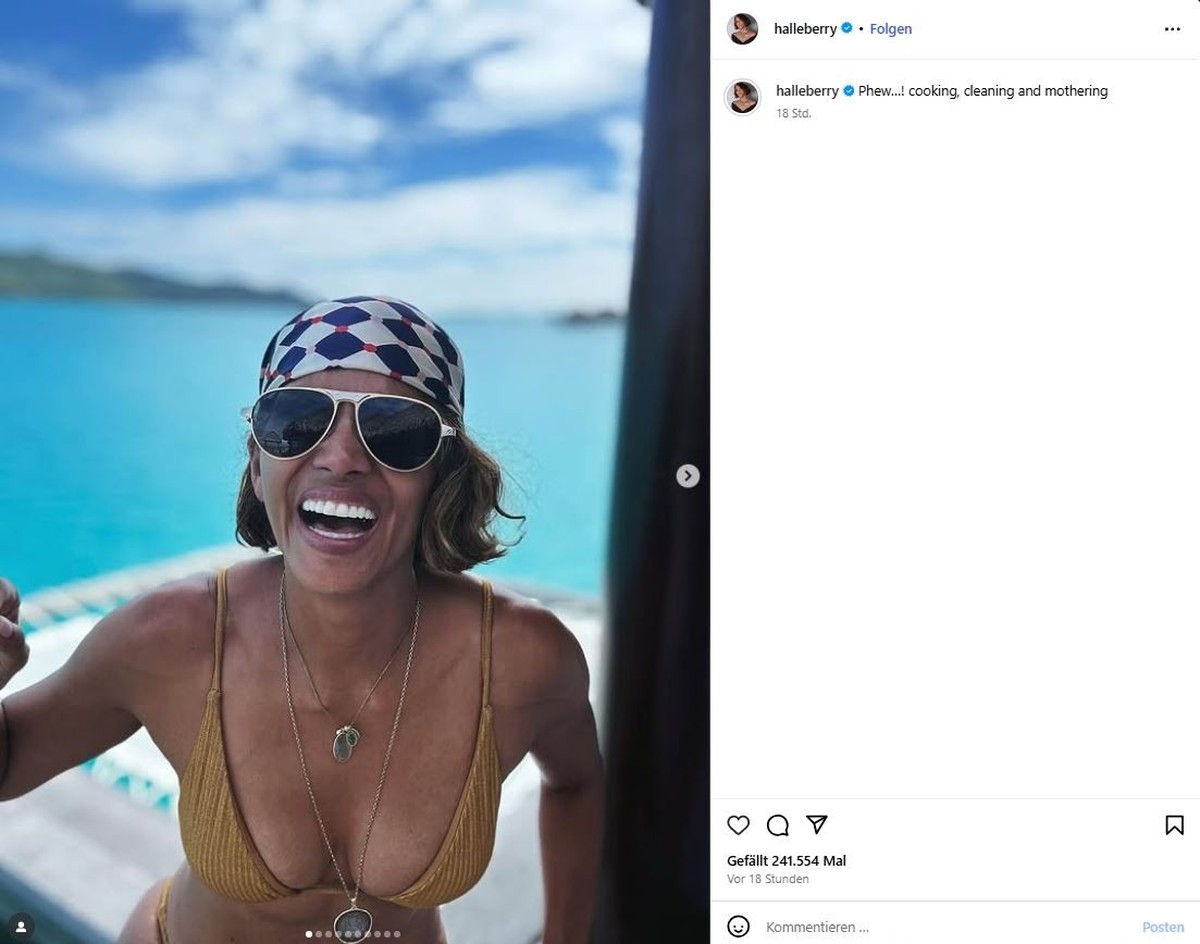 Diese Botschaft teilt Halle Berry an ihrem Geburtstag.