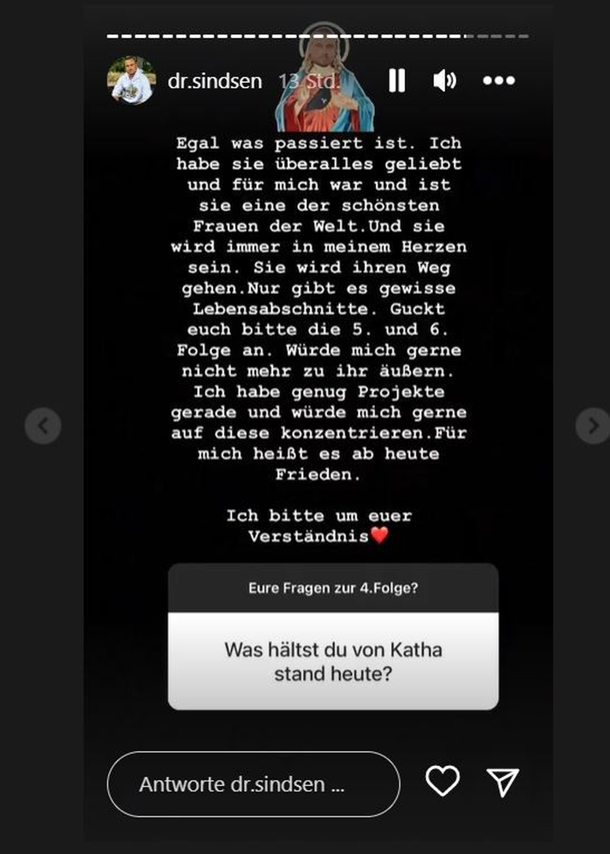 Eric Sindermann auf Instagram