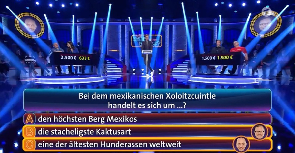 Die Frage im Finale dreht sich um Mexiko.