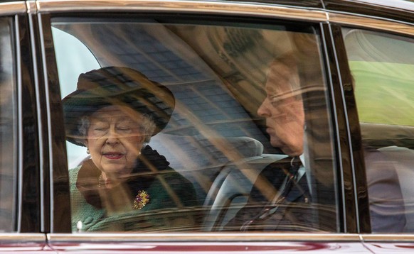 March 29, 2022, London, England, United Kingdom: QUEEN ELIZABETH II and PRINCE ANDREW leaves leaves Thanksgiving Service For Prince Philip at Westminster Abbey. London United Kingdom - ZUMAs262 202203 ...