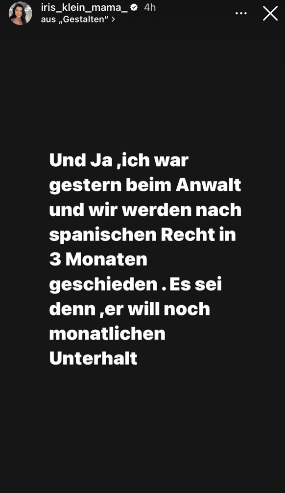 Iris Klein spricht offen darüber, welche Schritte nun folgen werden.