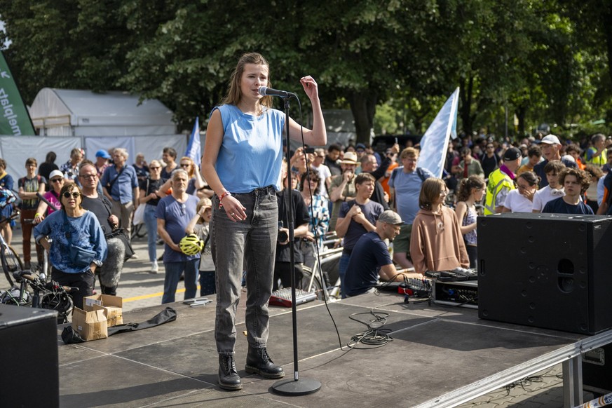 02.07.2023, Berlin: Luisa Neubauer, Klimaaktivistin f