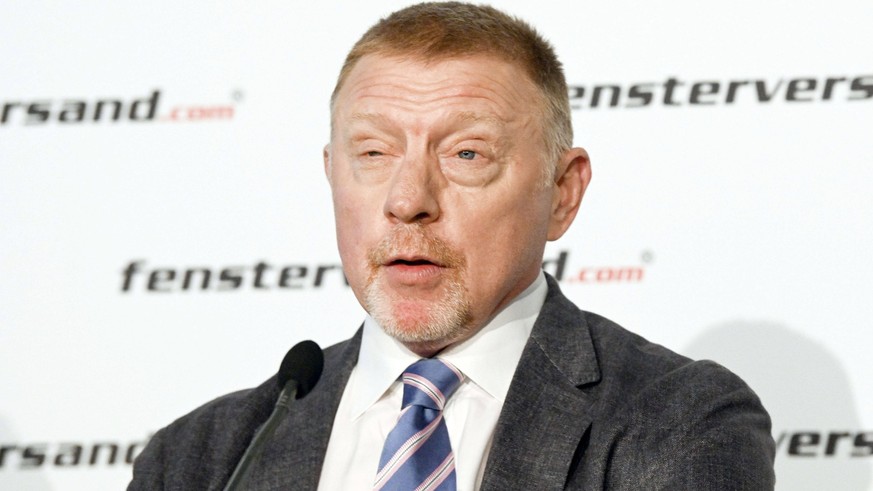 Boris Becker beim Fototermin zur Pressekonferenz anlässlich der offiziellen Präsentation des Testimonials Boris Becker für fensterversand.com im Sheraton Berlin Grand Hotel Esplanade. Berlin, 10.03.20 ...